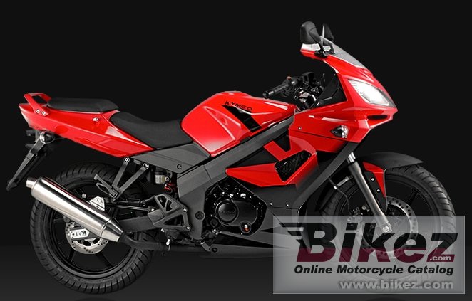 Big Kymco kr sport 125 picture and wallpaper from Bikez.com